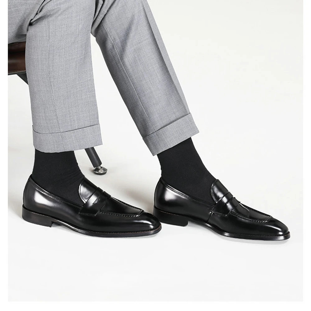 High Quality Wholesalers Online Men Loafer Casual Shoes Calf Leather Waterproofing Materials Formal Dress Oxfords For 250626