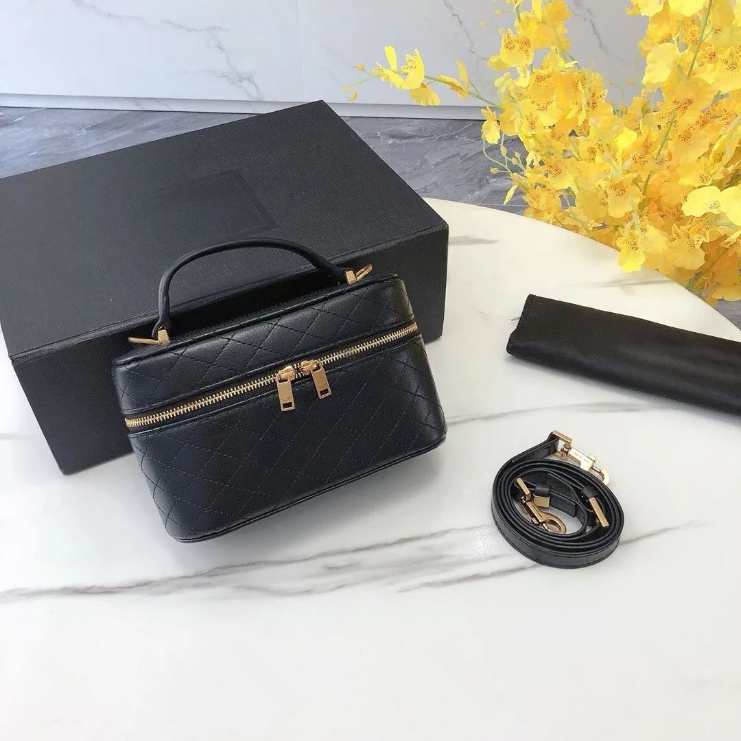 Designer Bag Vanity Women Luxury Cosmetic Bag Makeup bag Top Quality Leather Wallets Cases Crossbody Shoulder bag Purse Handbag