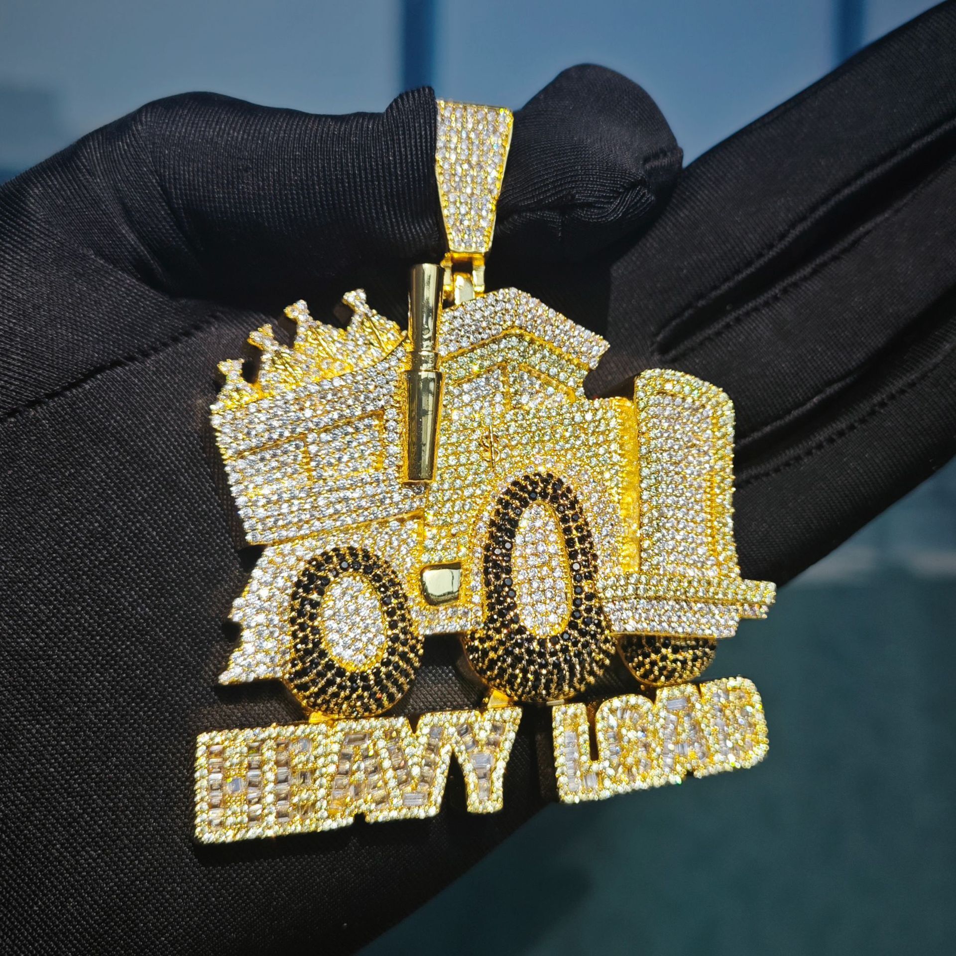 Iced Out Moissanite Jewelry Heavy Duty Truck Hip Hop Men Pendant Trendy Heavy Craft Full Diamond Charm Necklace Pass the Diamond Tester