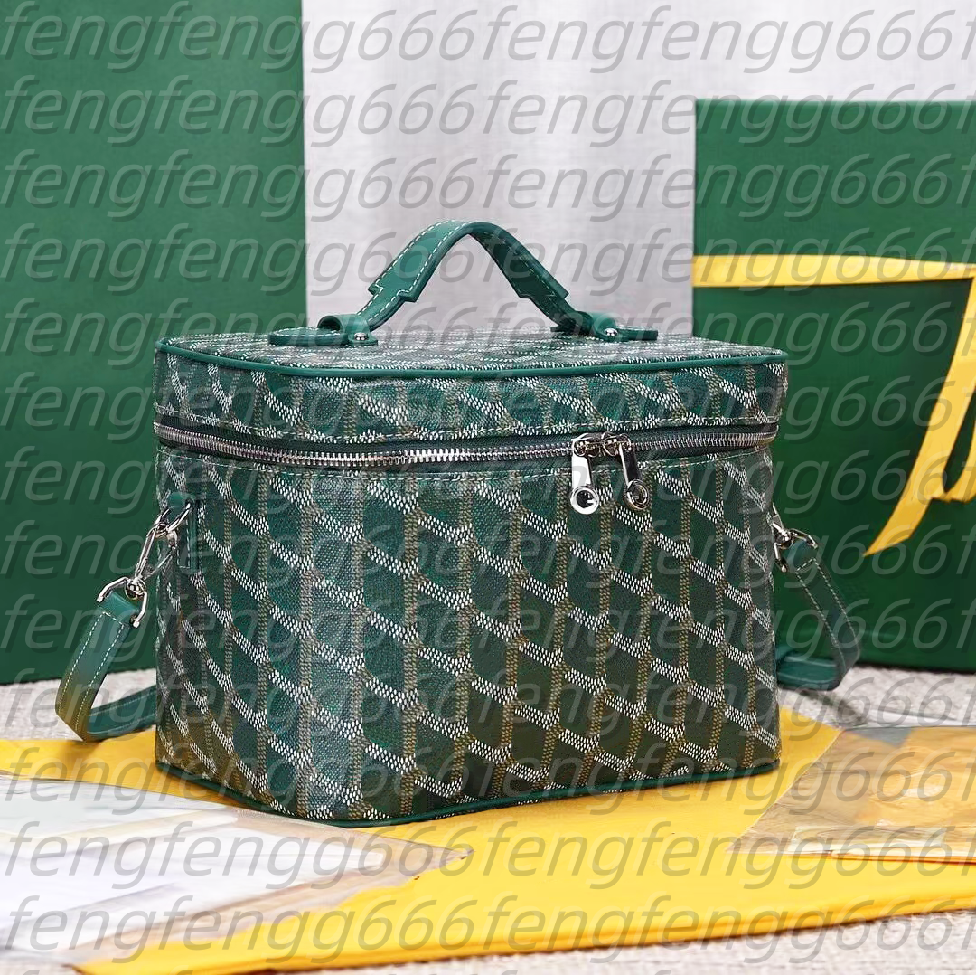 Luxurys Leather Cosmetic Bags Muse Vanity Case Fashion womens Cross Body Totes Designer bag men vanity desk handbag Shoulder pochette make up wash Clutch travel bag