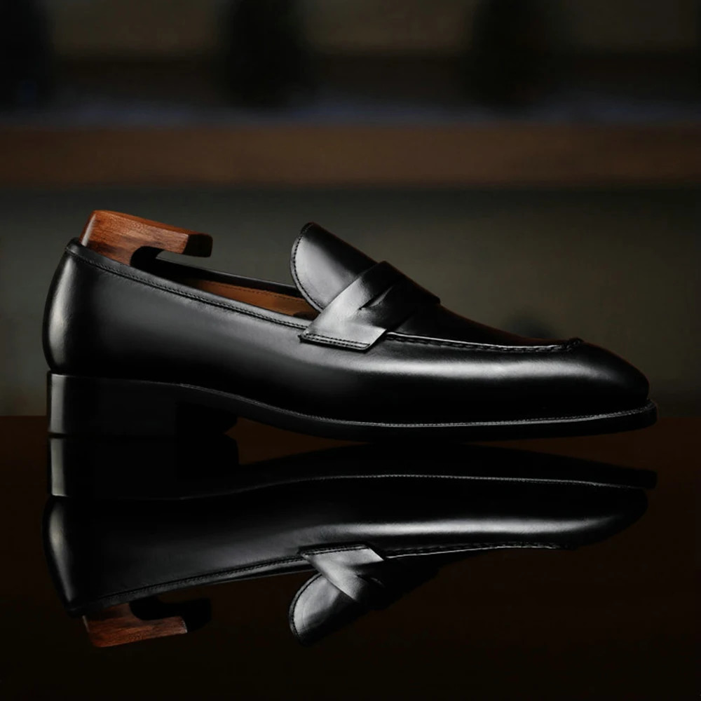 High Quality Wholesalers Online Men Loafer Casual Shoes Calf Leather Waterproofing Materials Formal Dress Oxfords For 250626