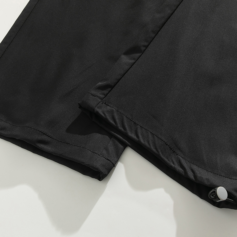 Men's summer work pants, straight-leg casual long trousers, quick-drying ice silk trousers, thin American brand functional assault trousers.