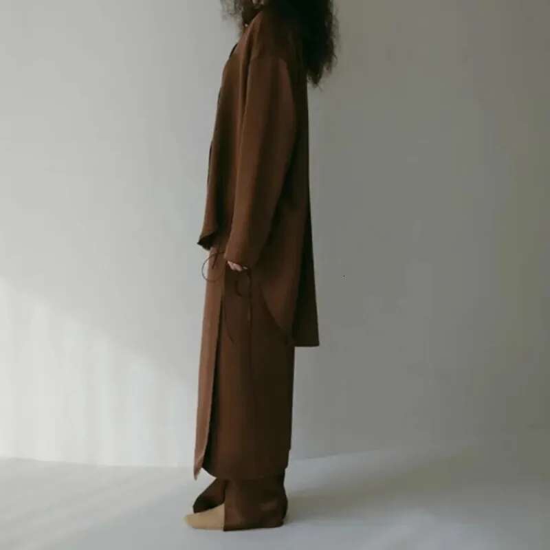 Straight Wide Leg Pant Bandage Bow Skirt Pantalones A-line Ropa Mujer Japan Style Lazy Pants Casual Loose Women Clothing