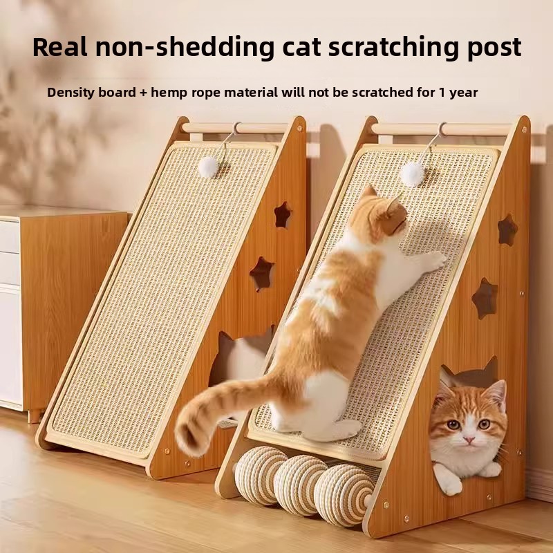 Durable Sisal Cat Scratching Board - Vertical Design for Claw Grinding