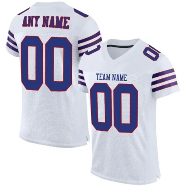 Custom Football Jersey multi colors cheap shop online Men Women Youth Embroidered Letter Number Design