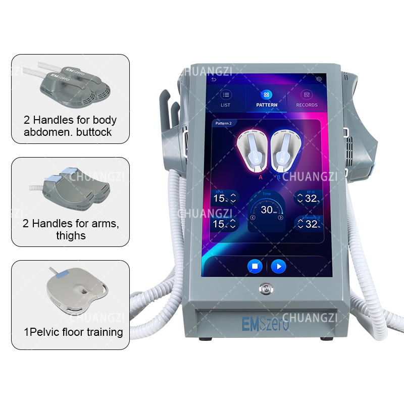 Emszero 15 Tesla RF Professional Body Sculpt 6500W EMSZERO Slimming Machine Muscle Stimulator