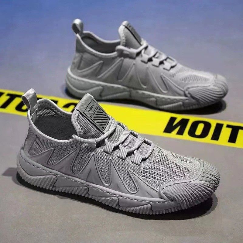 Designer Shoes New Stylish Men's Casual Sports Shoes Outdoor Work Shoes 2025 Summer Hot Trend Sneakers Green Gray Sizes 39-44 free shipping