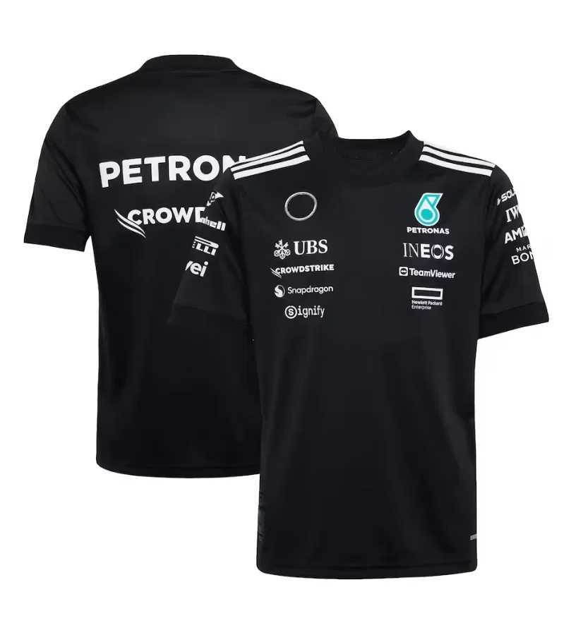Racing Inspired T-shirt Retro F1 Graphic T-shirt 3D Printing Breathable Fast Men Women Round Neck Mercedes Training suit T250625
