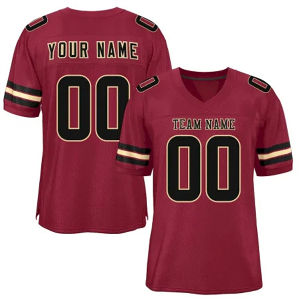 Custom Football Jersey multi colors cheap shop online Men Women Youth Embroidered Letter Number Design