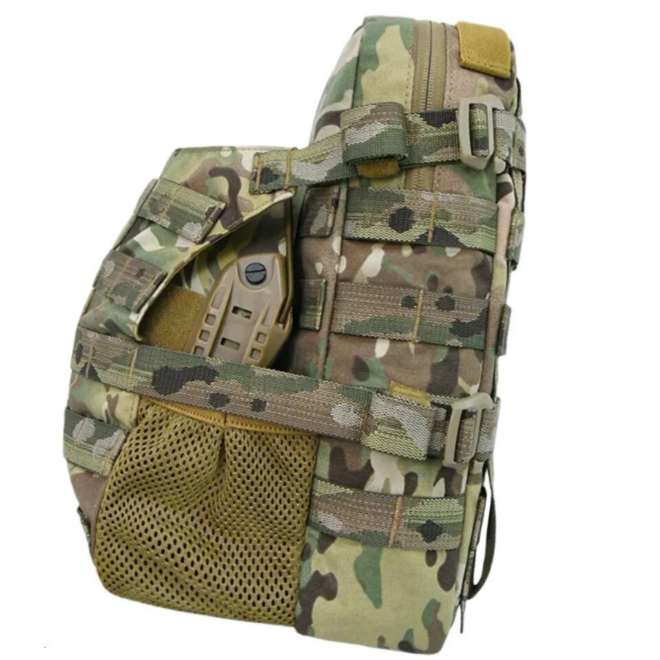 high-quality Tactical Hydration Pack Pouch Hunting Vest Plate Carrier Expansion Helmet Bag Outdoor Airsoft Duty Molle Backpack