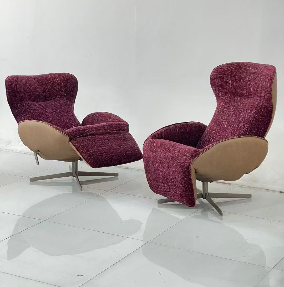 Zero gravity recliner leisure chair ergonomic gaming chair office Nordic leisure chair bedroom living room chair