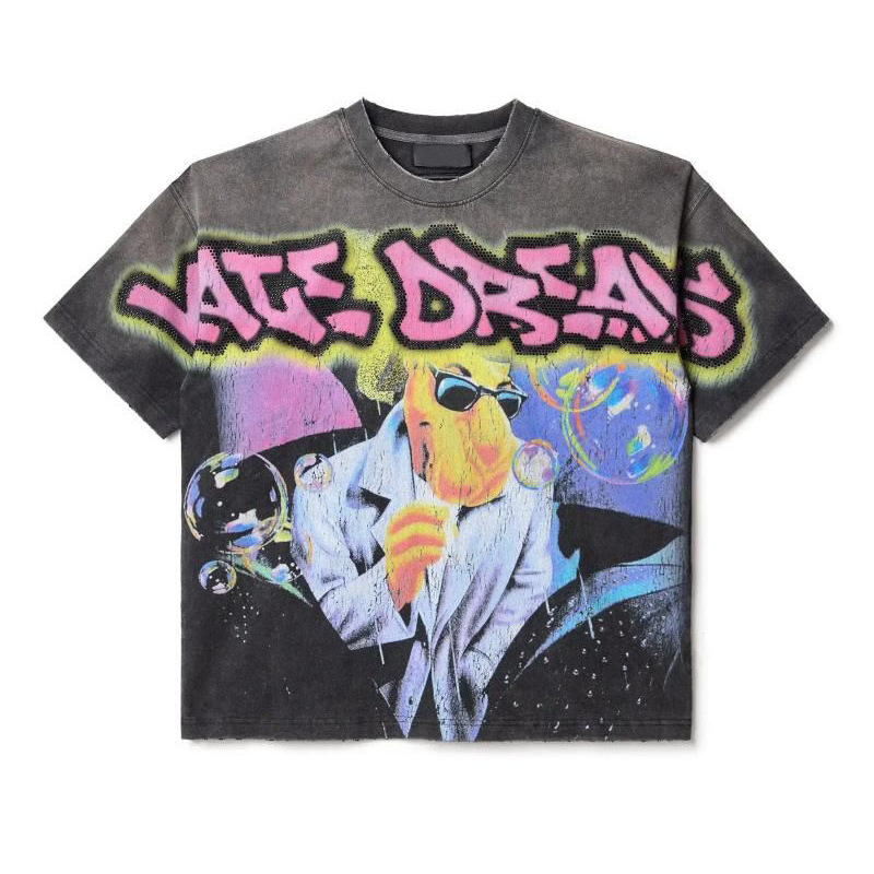 Y2k Gothic Men Women Harajuku Hip Hop Rhinestone Embroidery T Shirts Retro fashion false Two Pieces Patchwork Long Sleeve Camisas 250322