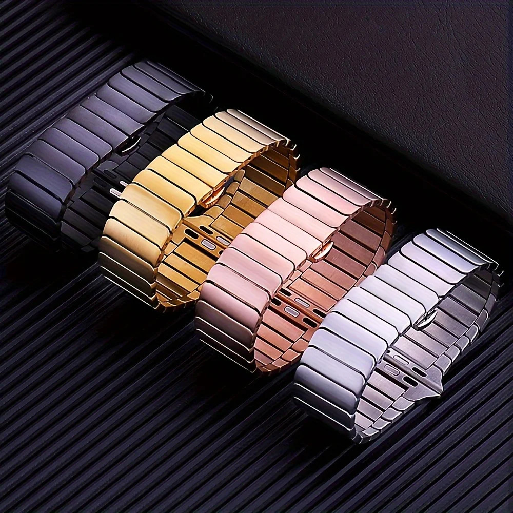 Strap For watch Band 40 42 44 45 49mm Stainless Steel WrisTBand Strap For iWatch Series 10/9/8/7/6/5/4 Ultra 250610