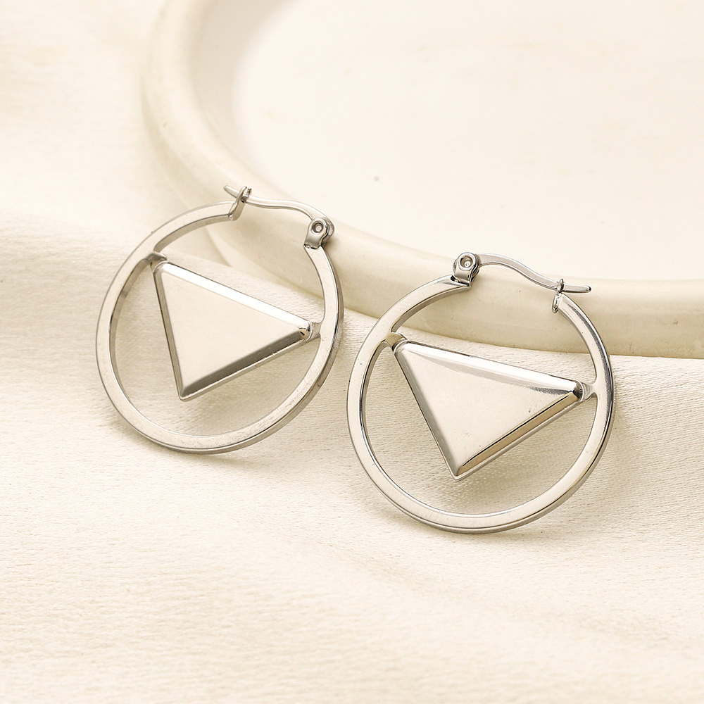 Brand Hoop Classic Designer Stud Sier Gold-Plated Womens Earrings Wedding Party Jewelry Gift Free shipping