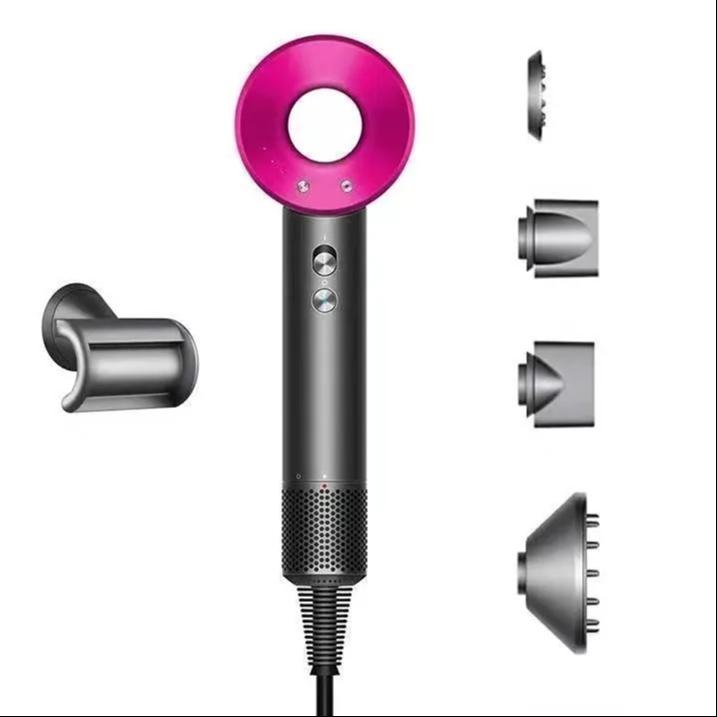 a Hair dryers anion blower mute hairdryer hair care electric hairdrier quickdry safety egative ionic professional salon blow powerful travel