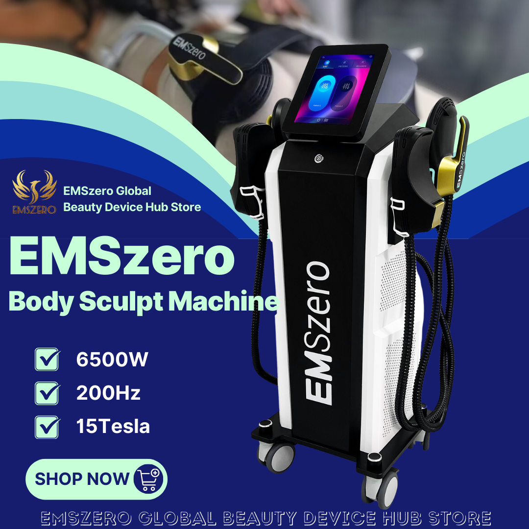 EMSZERO PRO Ultra Therapy 15 Tesla 6500W Hiemt Lose Weight EMS Body Slim Muscle Stimulation Professional Ems zero NEO Machine
