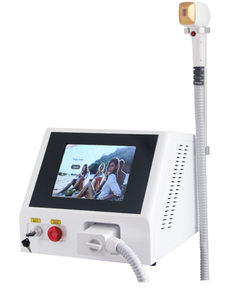 Diode Laser755nm 808nm 1064nm Multi Wavelengths Hair Removal Machine Cooling Head Painless Laser Epilator Face Body Hair Removal 3 wavelength