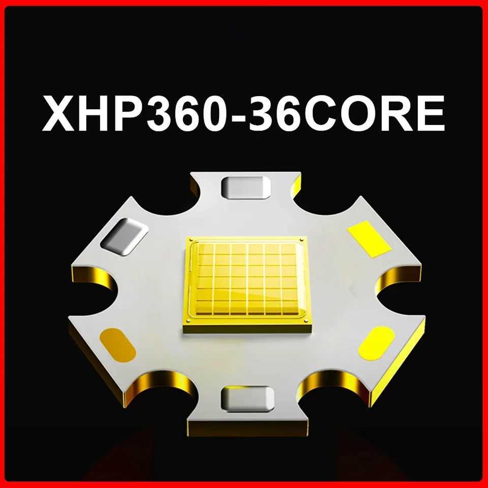 8000000LM XHP360+COB Powerful LED Flashlight Aluminum Torch With USB Charging Long Range Camping Zoom Lanterns W250701