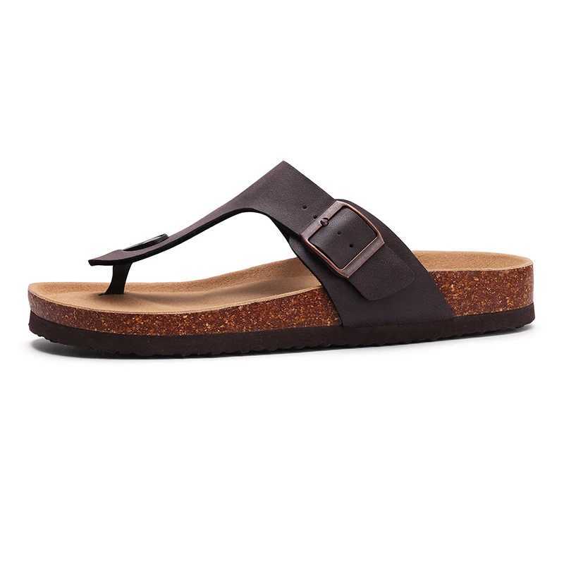 Kidmi Cloud Wens Sandals Cork Footbed Slides Nonslip Beach Essential Summer Sandals Vaion Pool Sandals Memory Foam Slides Y250626