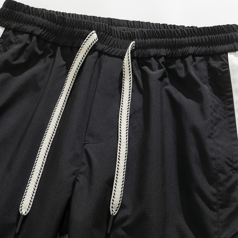 Men's casual trousers; summer lightweight loose straight-leg casual trousers; men's waterproof assault trousers; wide-leg trousers for men