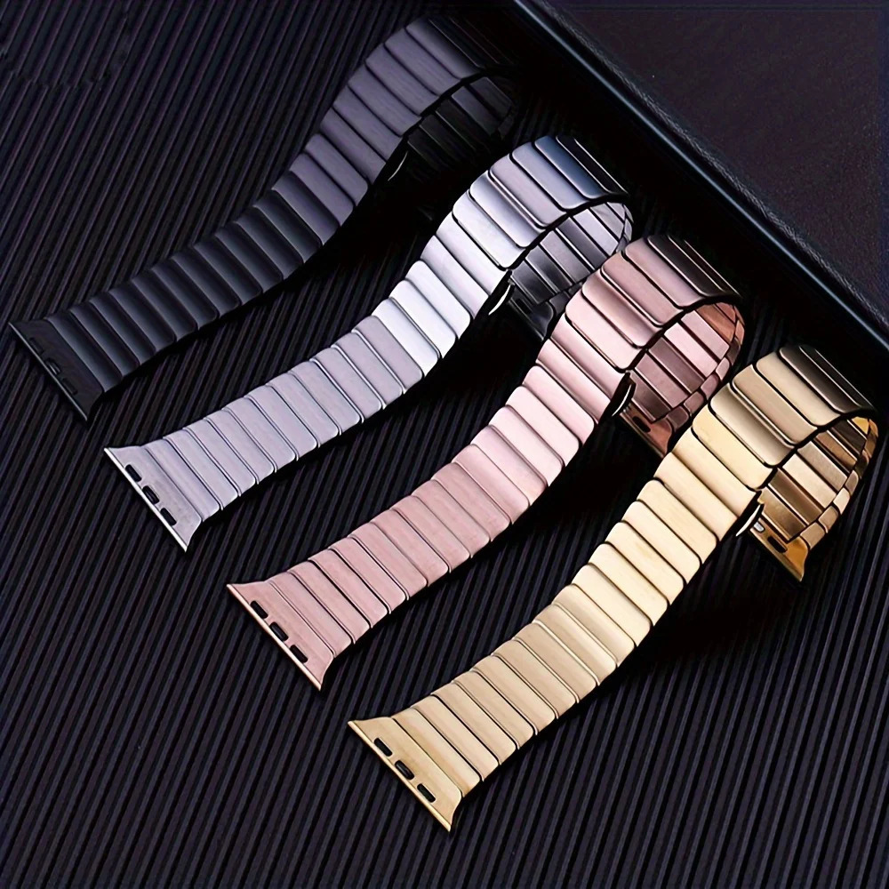 Strap For watch Band 40 42 44 45 49mm Stainless Steel WrisTBand Strap For iWatch Series 10/9/8/7/6/5/4 Ultra 250610