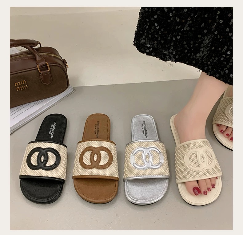 Sandal Designer sandal Slide Outdoor Women's Slippers Embroidery Slippers Slippers Summer Beach Sandals High quality New models