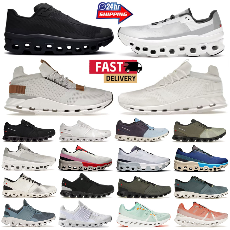 New style Designer Shoes 5 X 3 Running for Men Women Shoes Marathon women Casual Shoes All Black White Pink Blue Mens Womens Pearl Brown Olive Glacier Grey Size 36-45