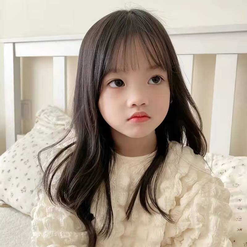 Kids Wigs Chick Baby Wiggles Hair Accessories Children's Head Coverings Headgear for Little Girls Youth Headwear Toddler Toupee ddmyshoesvip