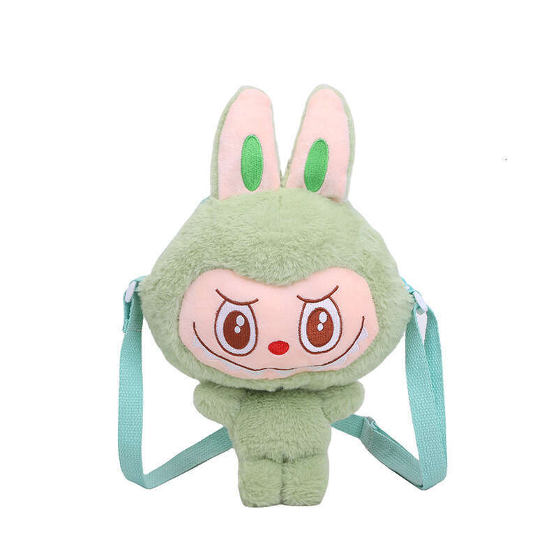 Free shipping New Shoulder Claw Machine Plush Doll Cute Labubu Coin Purse Girly Crossbody Storage Bag