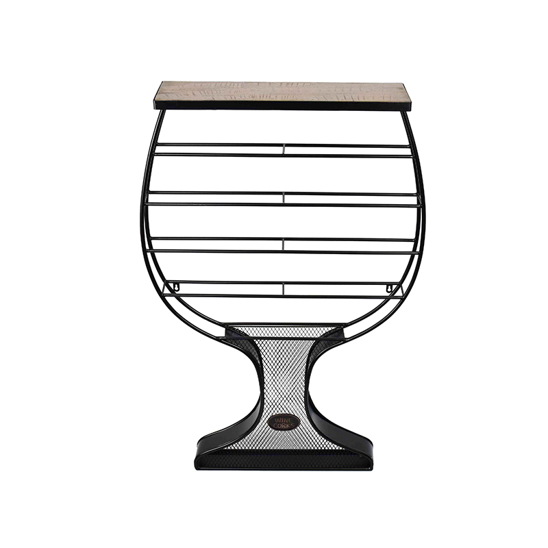 Household disassembly and assembly of wine cup shaped wine rack ornament