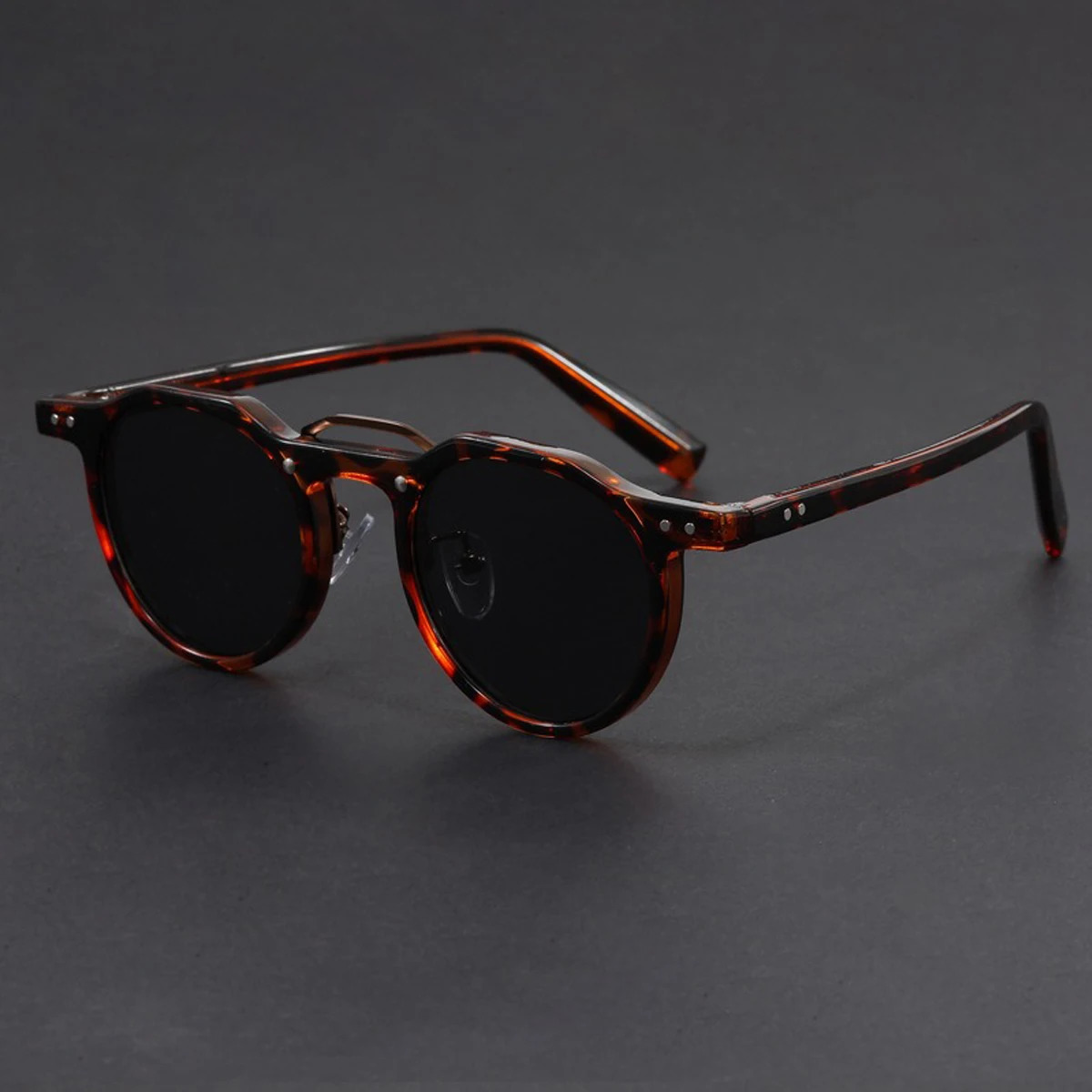 Retro Metal Frame Oval Sunglasses for Women Men Trendy Punk Round Sun Glasses y ner Driving Shades 250626