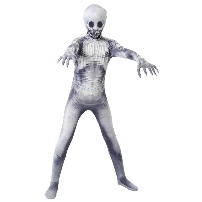Children's costumes, animation games, role-playing costumes, Halloween costumes, funny COS zombie skull role costumes.