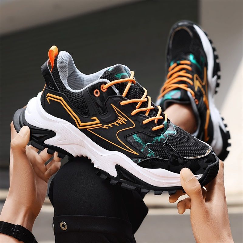 New Designer Shoes Mens Shoes Fashion Versatile sneakers Casual Shoes Thick Sole Trainers Breathable Sports Dad Platform Shoes Sneaker Size 39-44