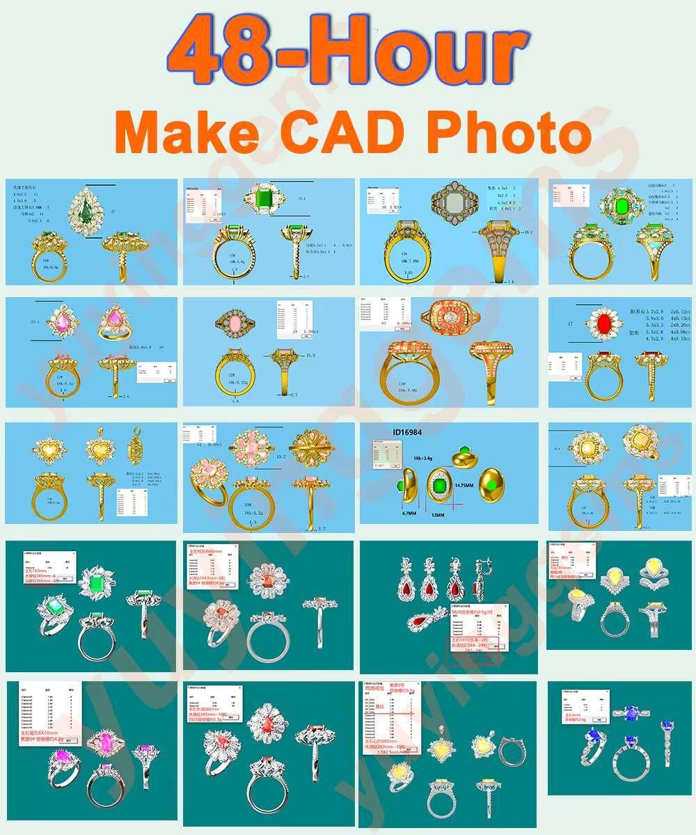 Luxurious 4 CT Round Diamond Ring 14K Solid White Gold 4 Prongs Moissanite Wedding Engagement Rings Jewelry Women