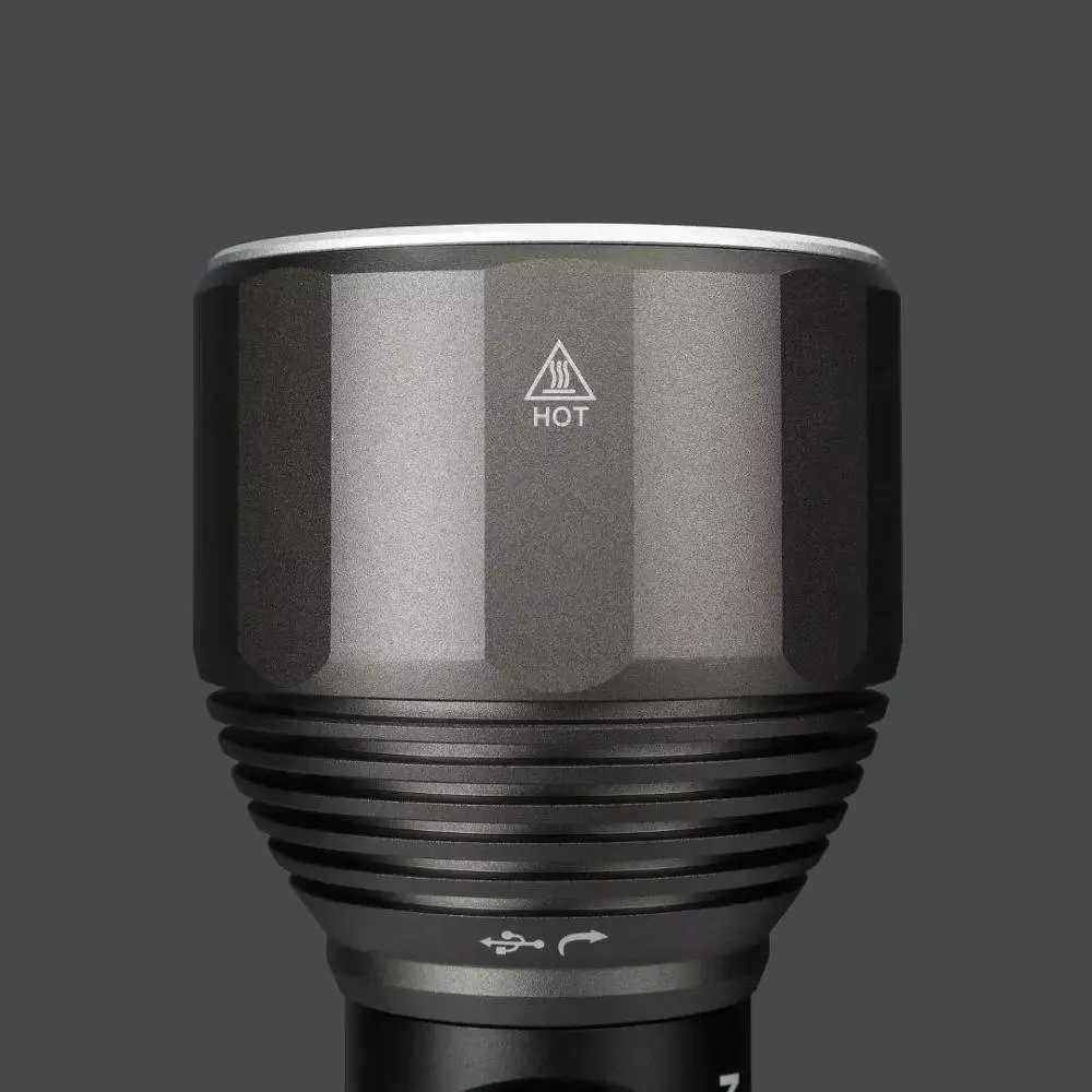 NexTool Flashlight 2000lm 380m 5 Modes IPX7 Waterproof LED Flashlight Rechargeable Searching Torch Lamp for Outdoor Camping W250701