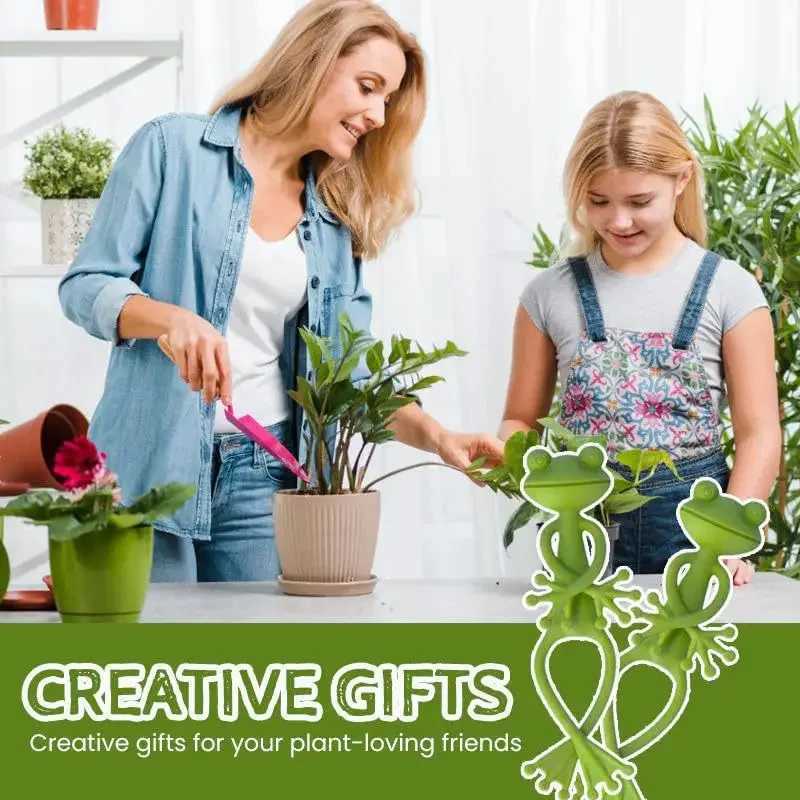 Frog Shaped Plant Tie Reusable Cable Wire Garden Plant Vine Flower Vegetable Clip Adjustable Flexible Supporter For Stem X250627