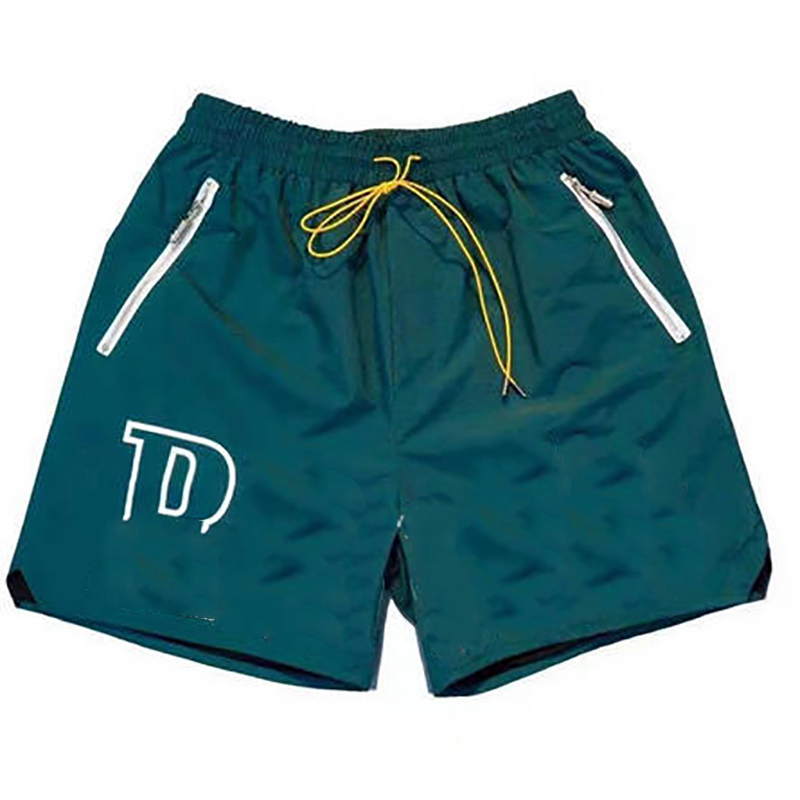 Designer Men's R Breathable Shorts Summer Casual Spaghetti Strap Printed Silky Men's Shorts Loose Fit Short