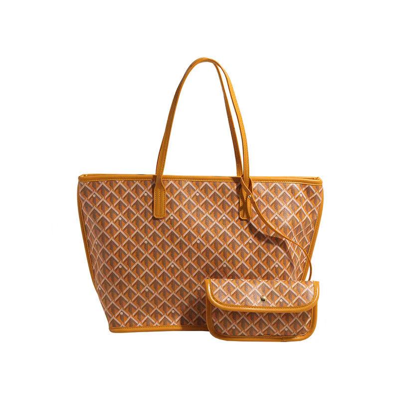 Designer bag shoulder bag tote bag luxurious and fashionable new style small cowhide vegetable basket handbag travel shopping bag large capacity versa
