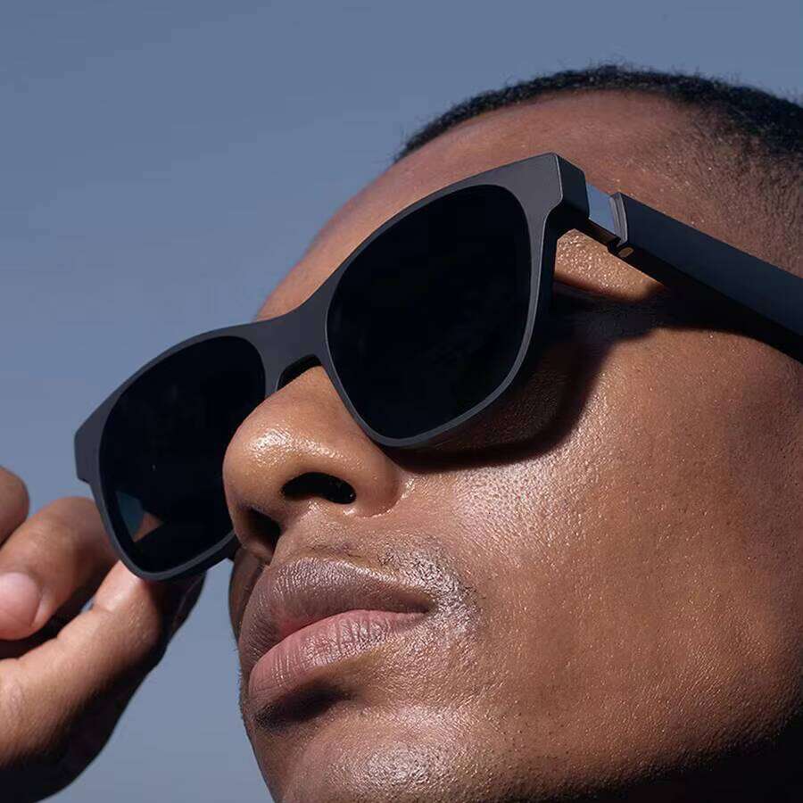Portable AR Glasses with Electrochromic Projector Air Screen Translation Features Smart Wearable Headset