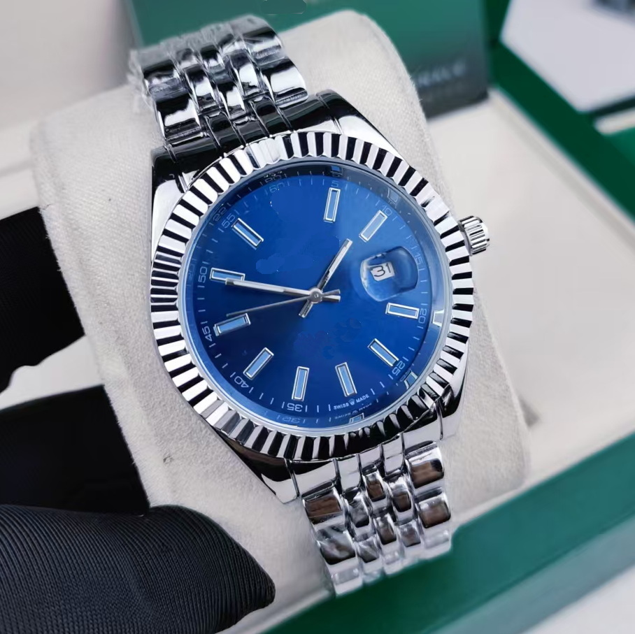 Great quality fashion casual men Designer WristWatches aaa with box male Luxury Dial 41mm quartz Watchs no691