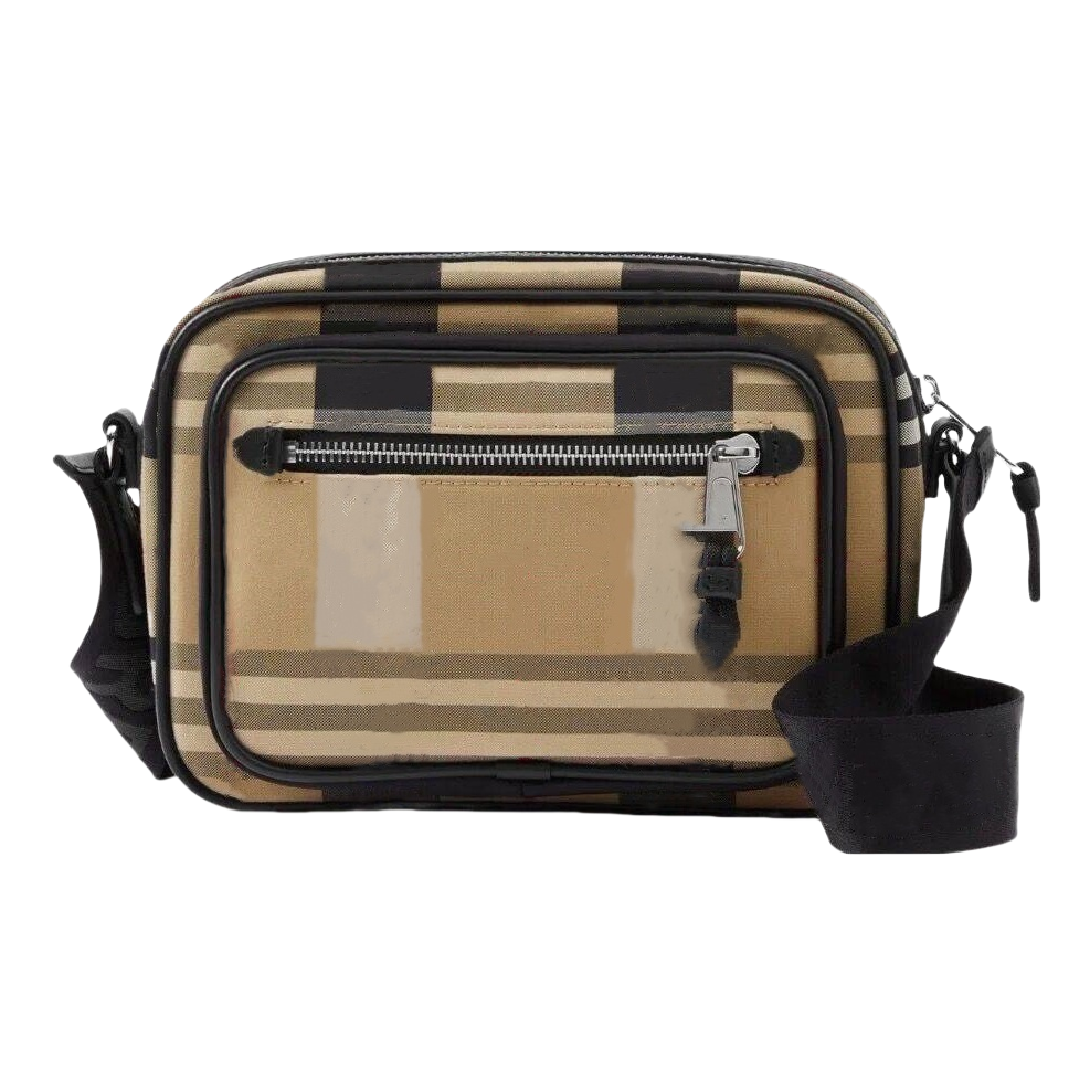 Classic Check Striped camera Bag Designer shoulder Bag Luxury handbag canvas nylon Bag Womens men clutch purses bumbag crossbody bag Fashion tote waist travel Bags