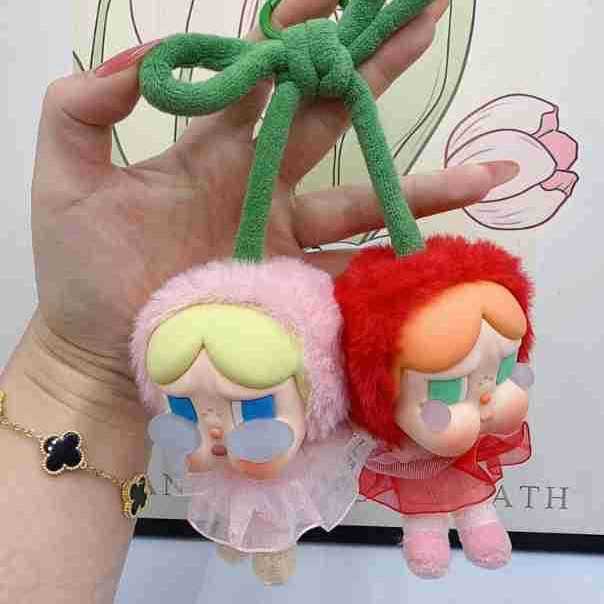 New Rubble Sweet Together Plush Card Crying Baby Loves Tears Bag Pendant H250626