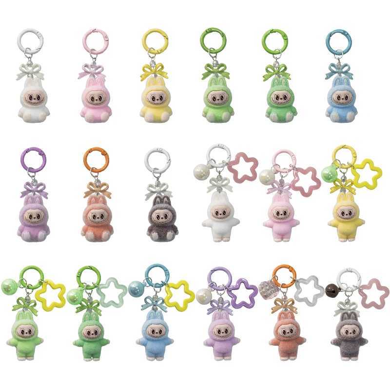 Cartoon Monster Keychain Backpack Keyring Pendant Couple Pendant Students Key Ring Festive Gifts XJ250627