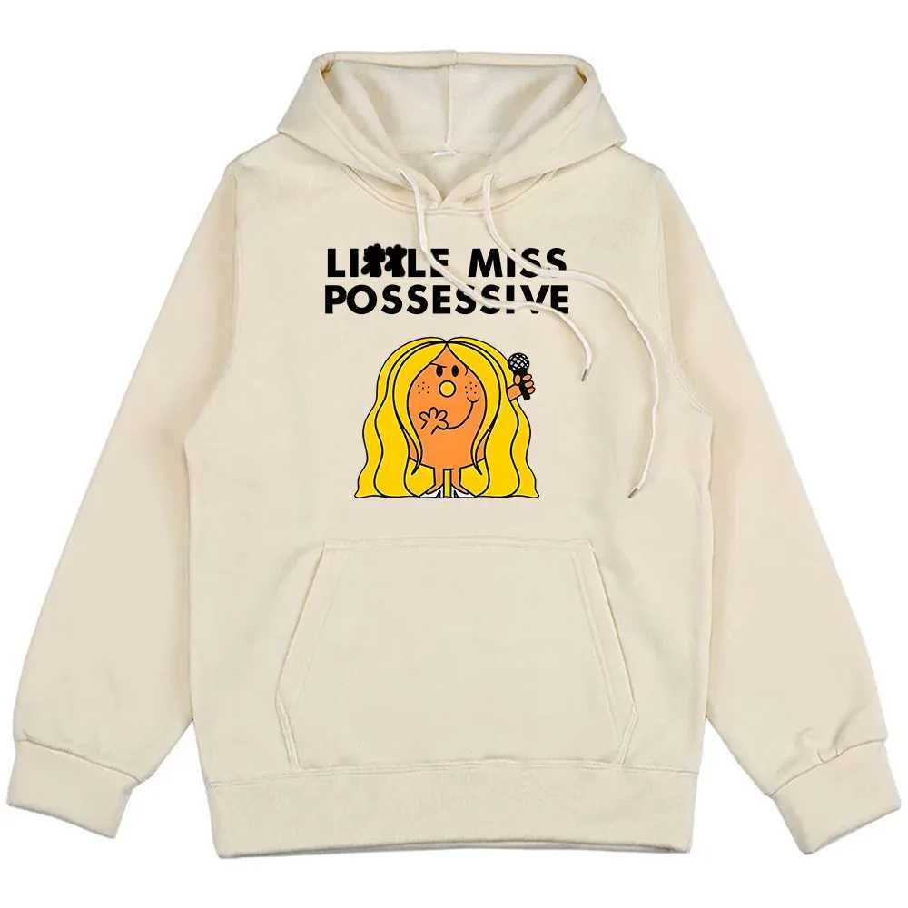 Tate McRae MISS POSSESSIVE Hoodies Cartoon Funny Graphic Printing Sweatshirts Long Sleeve Hooded Pullovers Men Women Clothing W250627