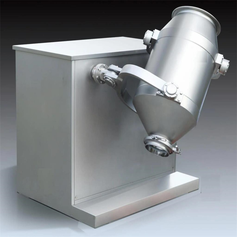 Automatic High Efficiency Lab GMP Certified Small Powder 3D Mixing Mixer