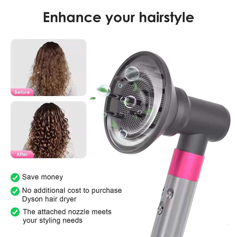 Diffusion Nozzle For Dyson Airwrap Hs01 Hs05 Hairdryer Replacement Home Hair Dryer Diffuser Accessories
