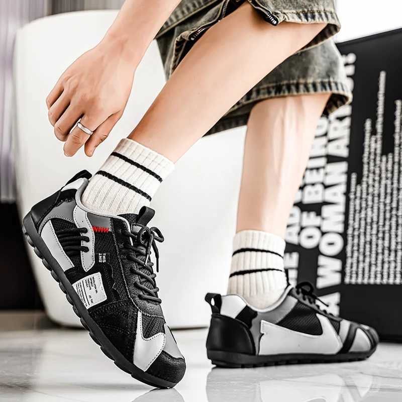 Canvas Fion Casual Thick-Soled Sneakers New Big Size Breathable Punk Sports Flat Sole Graffiti Mens Shoes Y250627