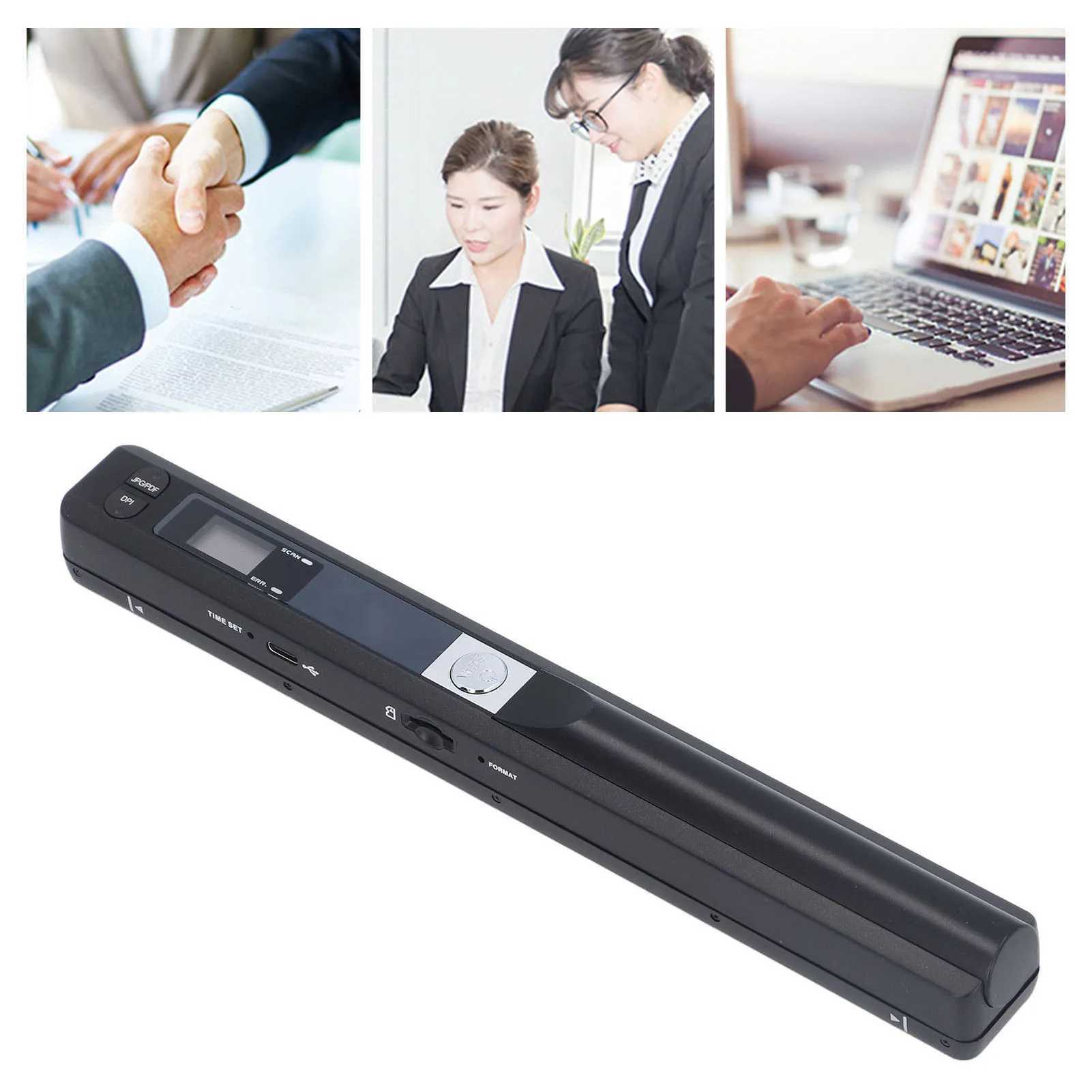 Mobile Document Scanner 8.27 Inch 900DPI Compact HD Scanning Portable Scanner PDF and JPG with CD for Photo X250626