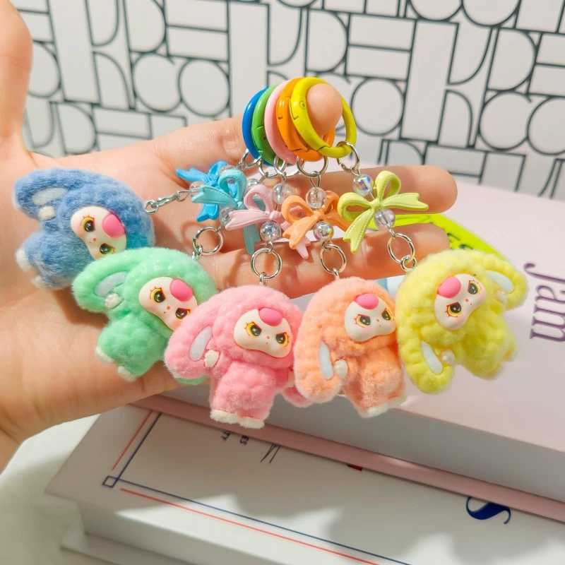 Cartoon Monster Keychain Backpack Keyring Pendant Couple Pendant Students Key Ring Festive Gifts XJ250627