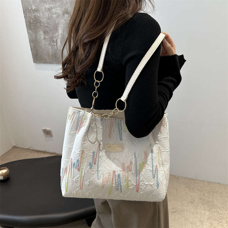 Xinzhong Casual Free shipping Shoulder 2024 New Canvas Vintage Versatile Commuter Large Capacity Tote Women's Bag